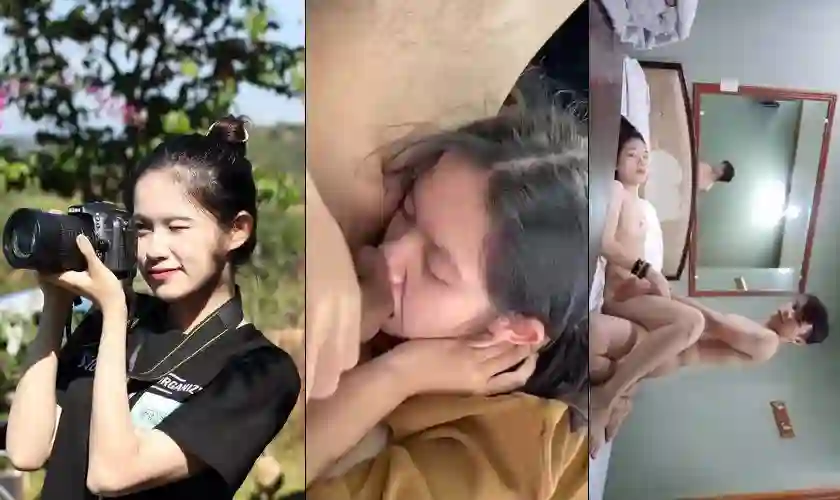 Cây chim cong vắt cứng ngắc cứ thế chịch luôn