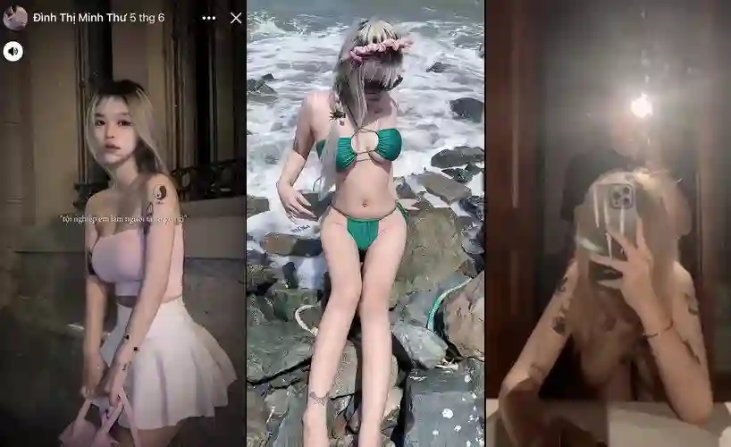 Đình Thị Minh Thư lộ clip cùng bạn trai