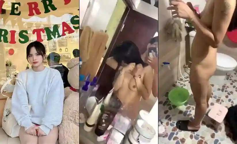 Thấy bạn thân đang tắm thanh niên vào húp luôn