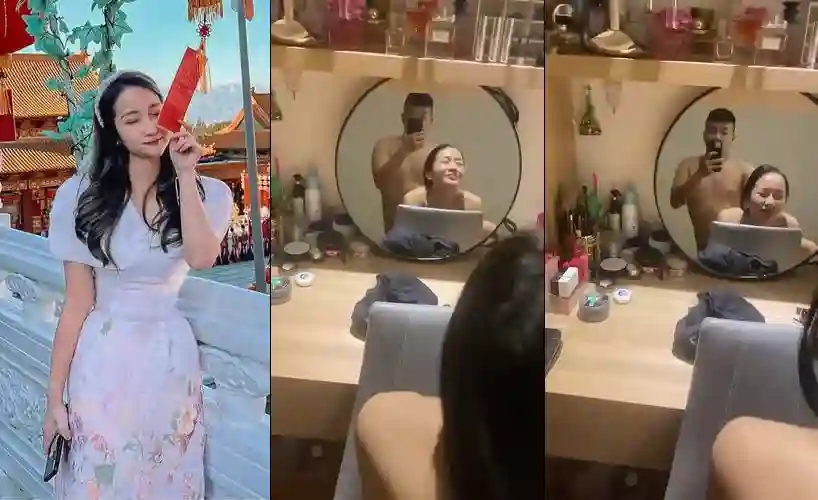 Trang điểm đi làm anh bất ngờ chịch phía sau